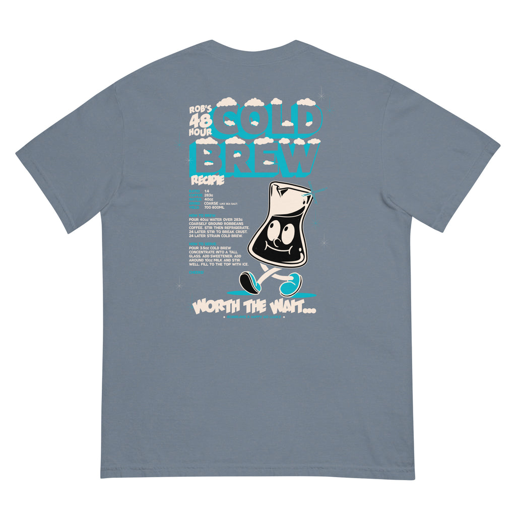 Cold Brew Crew Shirt designed by Happy Go Lucky