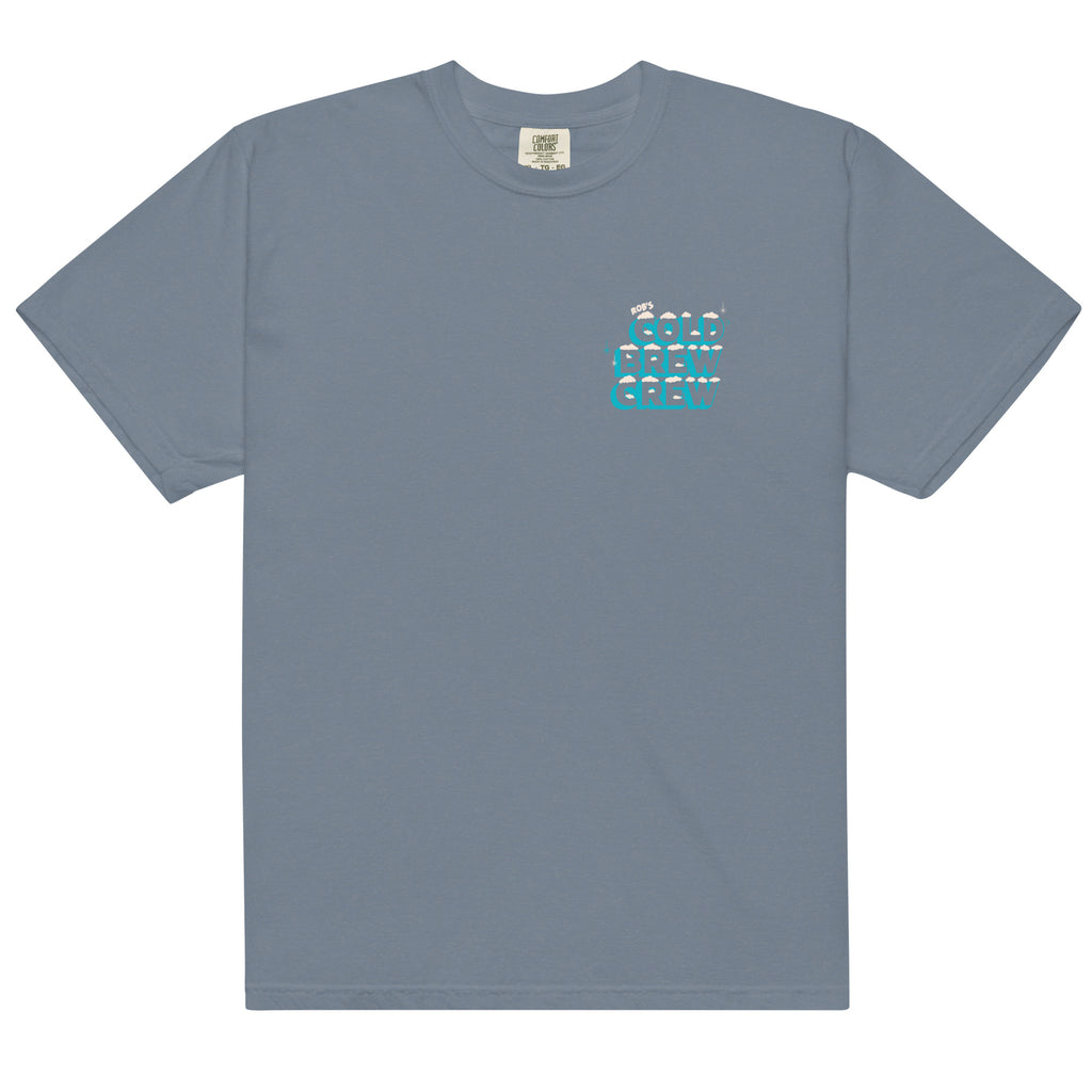 Cold Brew Crew Shirt designed by Happy Go Lucky