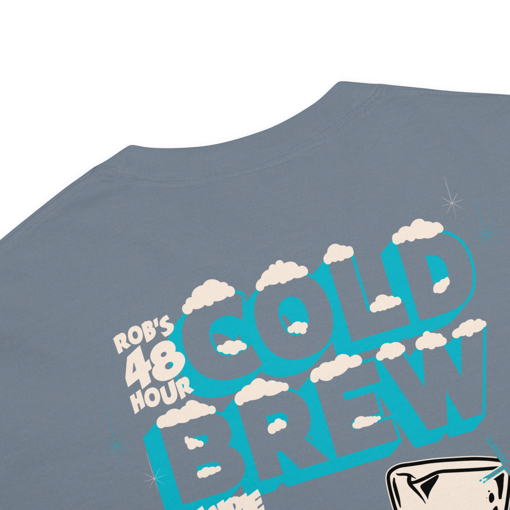 Cold Brew Crew Shirt designed by Happy Go Lucky