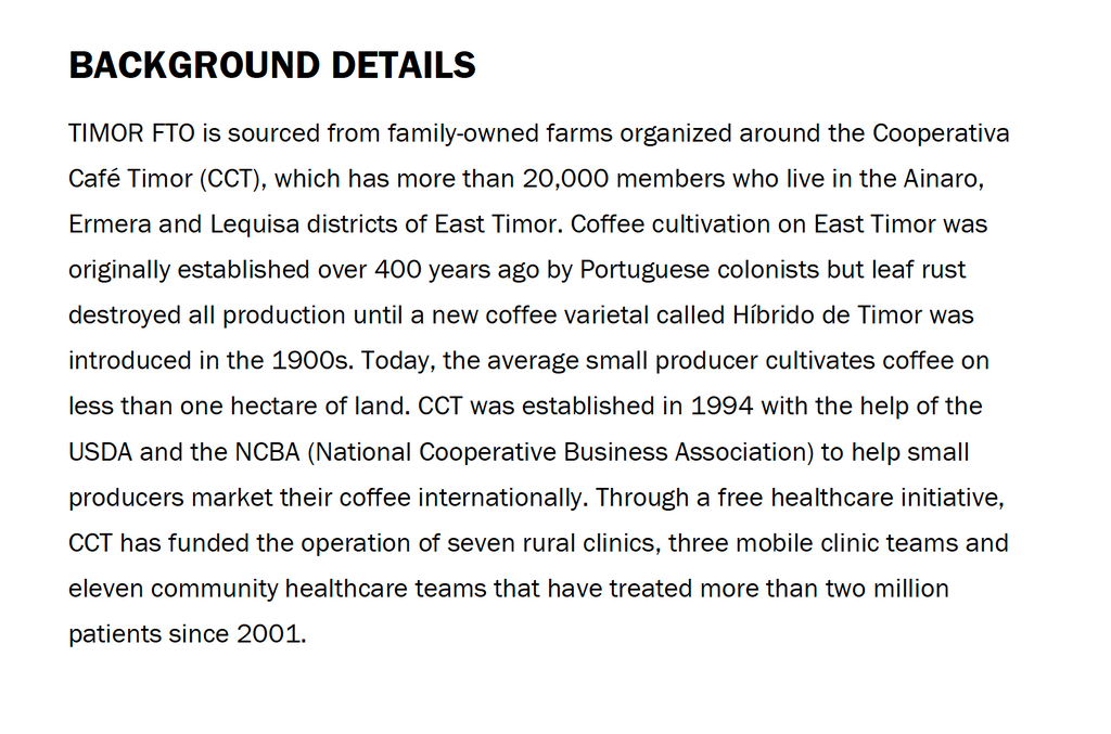 12oz Coffee (Most Popular)