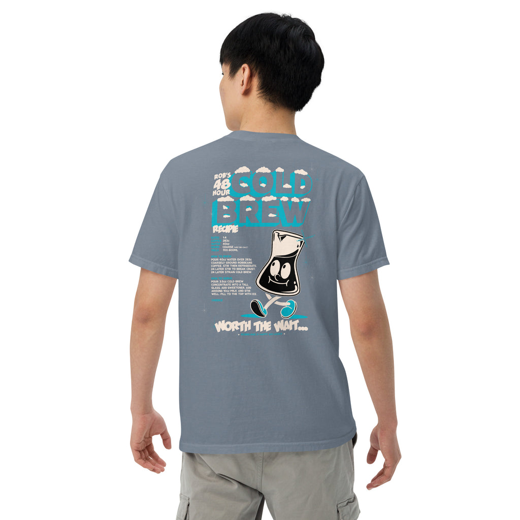 Cold Brew Crew Shirt designed by Happy Go Lucky