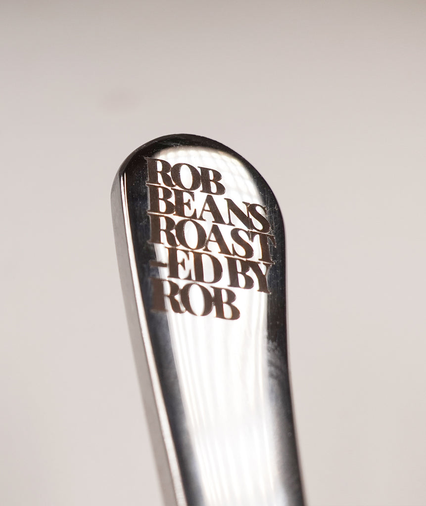 Engraved Cupping Spoon – Rob Beans Coffee