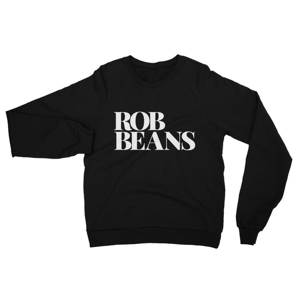 Robbeans Unisex California Fleece Raglan Sweatshirt
